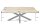 Table de salle à manger mangue bois métal 180 x 90 cm design industriel