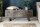 Banc coffre en bois dacacia métal gris noir 115x35 cm