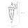 Applique extérieure LUCRETIA Vintage Design IP44 E14