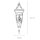 Applique extérieure LUCRETIA Vintage Design IP44 E14