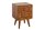 Table de chevet avec tiroir en bois de sheesham naturel 40x35 cm
