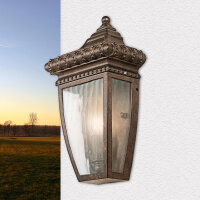 Applique murale noble LUCRETIA en bronze vintage...