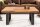 Table basse en bois de sheesham et métal 100 x 60 cm