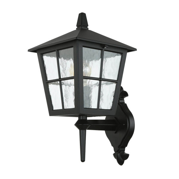 Lanterne dextérieur Noir Aluminium IP43 Rustique LUDGER