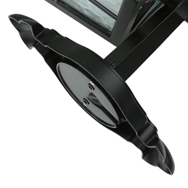 Lanterne dextérieur Noir Aluminium IP43 Rustique LUDGER
