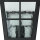 Lanterne dextérieur Noir Aluminium IP43 Rustique LUDGER