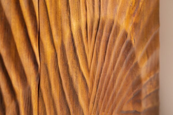Highboard bois métal 100 x 120 cm travail manuel décoratif