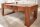 Table basse avec tiroir en bois de sheesham naturel 100x50 cm