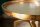 Set de 2 tables dappoint en métal doré rond fait main