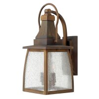 Applique Extérieur Marron Laiton véritable...