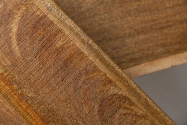 Table dappoint en bois de manguier naturel massif (set de 3)