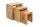 Table dappoint en bois de manguier naturel massif (set de 3)