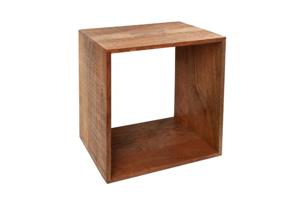 Table dappoint en bois de manguier naturel 43 x 33 cm