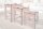 Set de 3 tables dappoint en bois de sheesham naturel