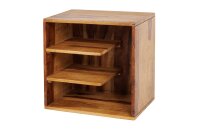 Table dappoint en bois de sheesham naturel 43 x 30 cm