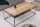 Table basse bois (chêne) métal 110 x 55 cm