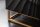 Buffet noir or 140 x 75 cm bois métal fait main