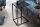 Table dappoint en noir 43 x 35 cm forme C métal MDF