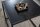 Lot de 2 tables dappoint noires carrées Modernes