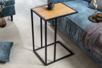 Table dappoint 43x35 cm forme C H : 63 cm Métal MDF