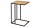 Table dappoint 43x35 cm forme C H : 63 cm Métal MDF