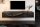 Meuble TV suspendu noir 160 cm bois de manguier fait main