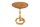 Table dappoint mangue bois métal 38x38 cm artisanale