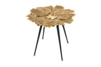 Table basse en métal doré noir 56x58 cm...