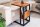 Table dappoint bois de sheesham métal 45 x 30 cm