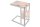 Table dappoint bois de sheesham métal 45 x 30 cm
