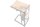 Table dappoint mangue bois métal 45 x 30 cm forme C