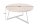 Table basse bois (chêne) métal ronde Ø 80 cm