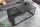 Table basse verre MDF métal en noir 100 x 50 cm Moderne