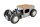 Table basse 165 cm artisanale Hot Rod avec meuble bar