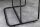 Table basse set de 2 pièces en métal noir or argent fait main