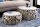 Table basse set de 2 marbres métal blanc fait main