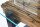 Table basse teck verre trempé inox 130 x 70 cm