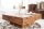 Table basse en bois de sheesham naturel 70 x 70 cm