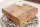 Table basse en bois de sheesham naturel 70 x 70 cm