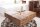 Table basse en bois de sheesham naturel 70 x 70 cm