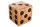 Table dappoint Mindiholz en bois naturel 41 x 41 cm