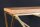 Table console mangue bois métal en laiton naturel 119 cm