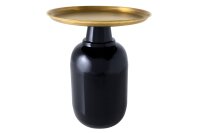 Table dappoint en métal doré noir 40x40 cm...