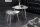 Table basse en métal argenté Lot de 2 trépieds artisanaux