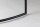 Table basse set de 2 avec plateau en argent noir fait main