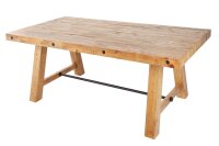 Table de salle à manger en bois recyclé...