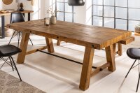 Table de salle à manger en bois recyclé...