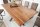Table de salle à manger bois de sheesham métal 180 x 90 cm X-pieds