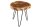 Table dappoint en bois dacacia et métal 40 x 40 cm