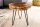 Table dappoint en bois dacacia et métal 40 x 40 cm